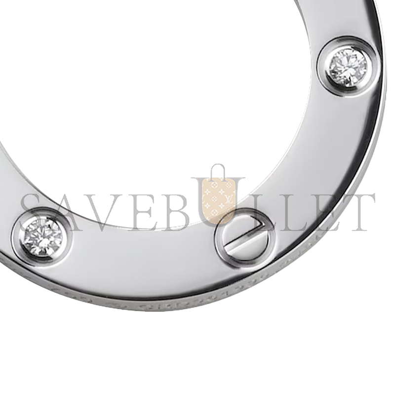 CARTIER LOVE NECKLACE, 3 DIAMONDS B7014600